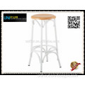 Cheap round club and bar stools with footrest